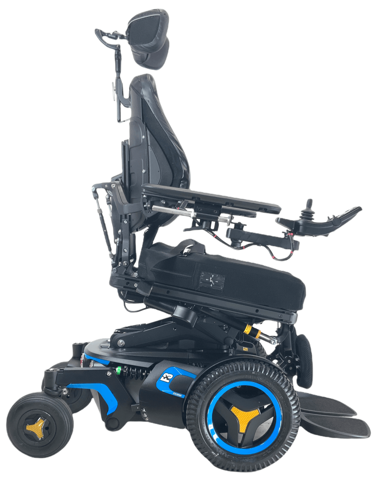 Permobil F3 Corpus Rehab Power Chair | 18 x 20 Seat | Seat Elevate, Tilt, Recline, Power Legs, Anterior Tilt | 84% Savings!-Mobility Equipment for Less