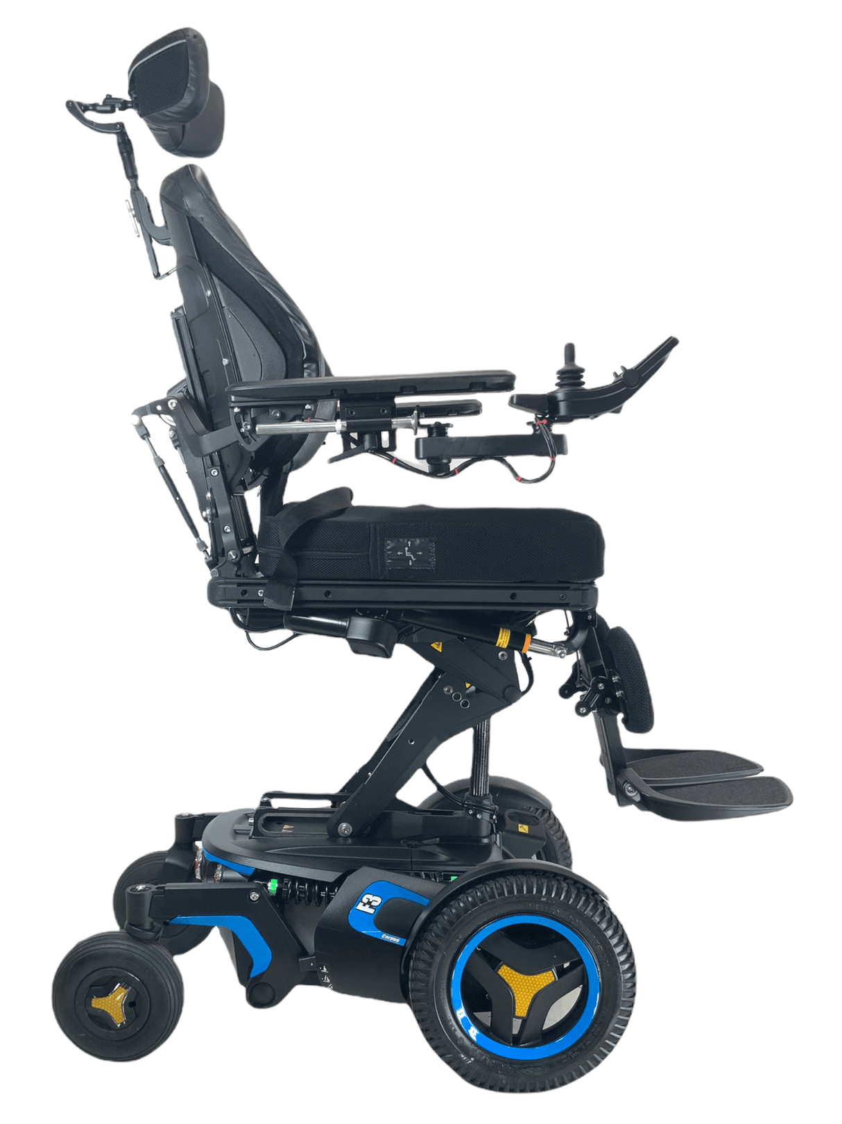Permobil F3 Corpus Rehab Power Chair | 18 x 20 Seat | Seat Elevate, Tilt, Recline, Power Legs, Anterior Tilt | 84% Savings!-Mobility Equipment for Less