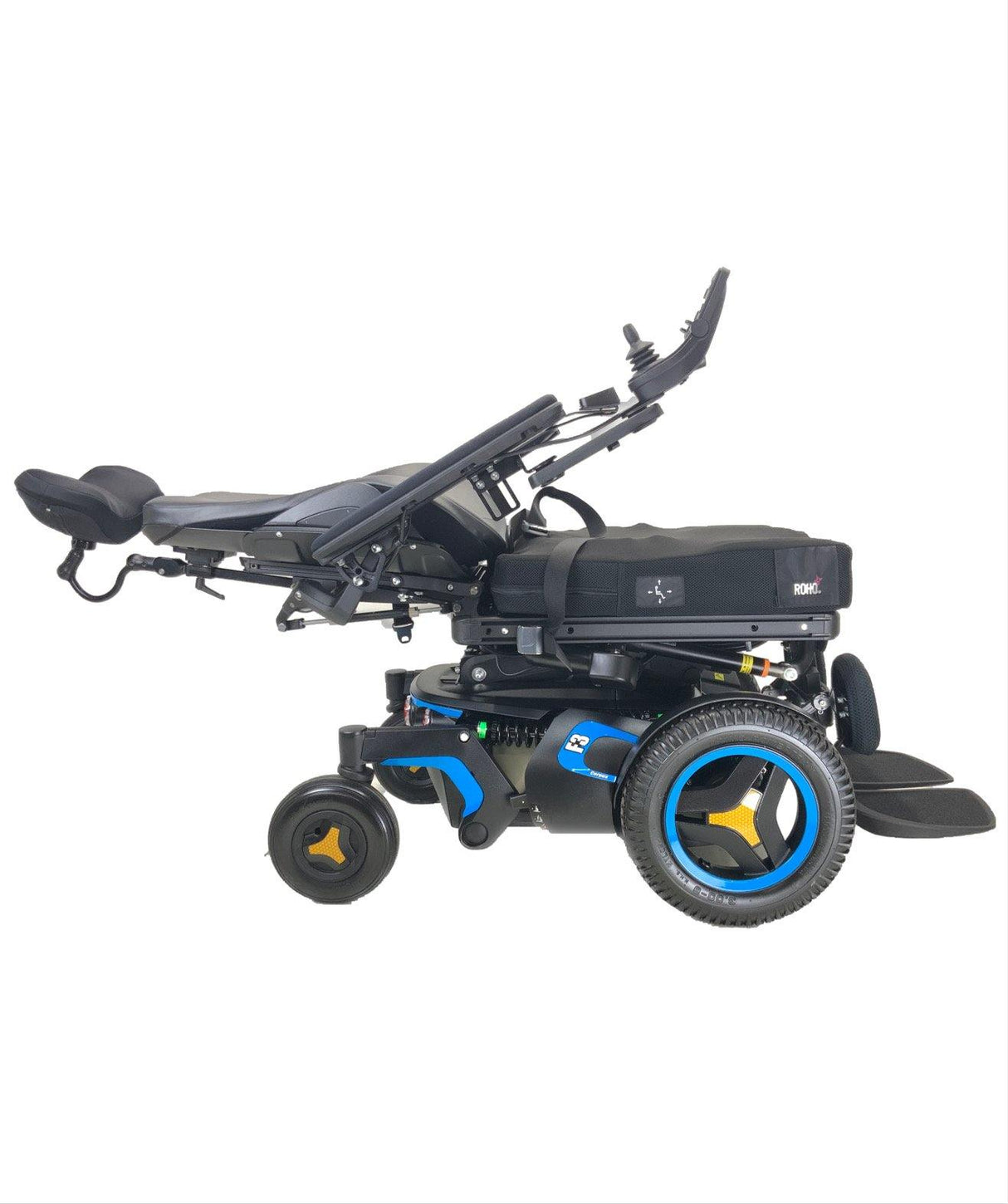 2017 Permobil F3 Corpus Rehab Power Chair | 18 x 20 Seat | Tilt, Recline, Power Legs, Seat Elevate | Only 1.8 Miles!-Mobility Equipment for Less