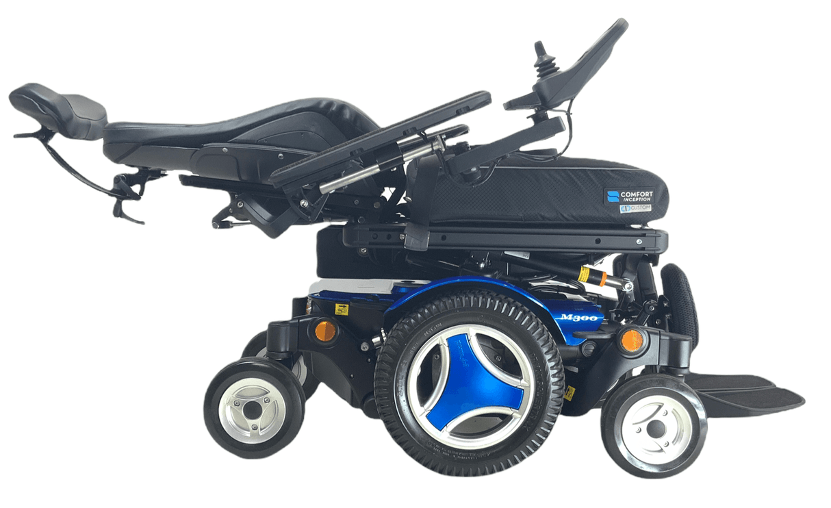 Permobil M300 Rehab Power Wheelchair | 18 x 18 Seat | Seat Elevate, Tilt, Recline, Power Legs | 90% Savings!-Mobility Equipment for Less