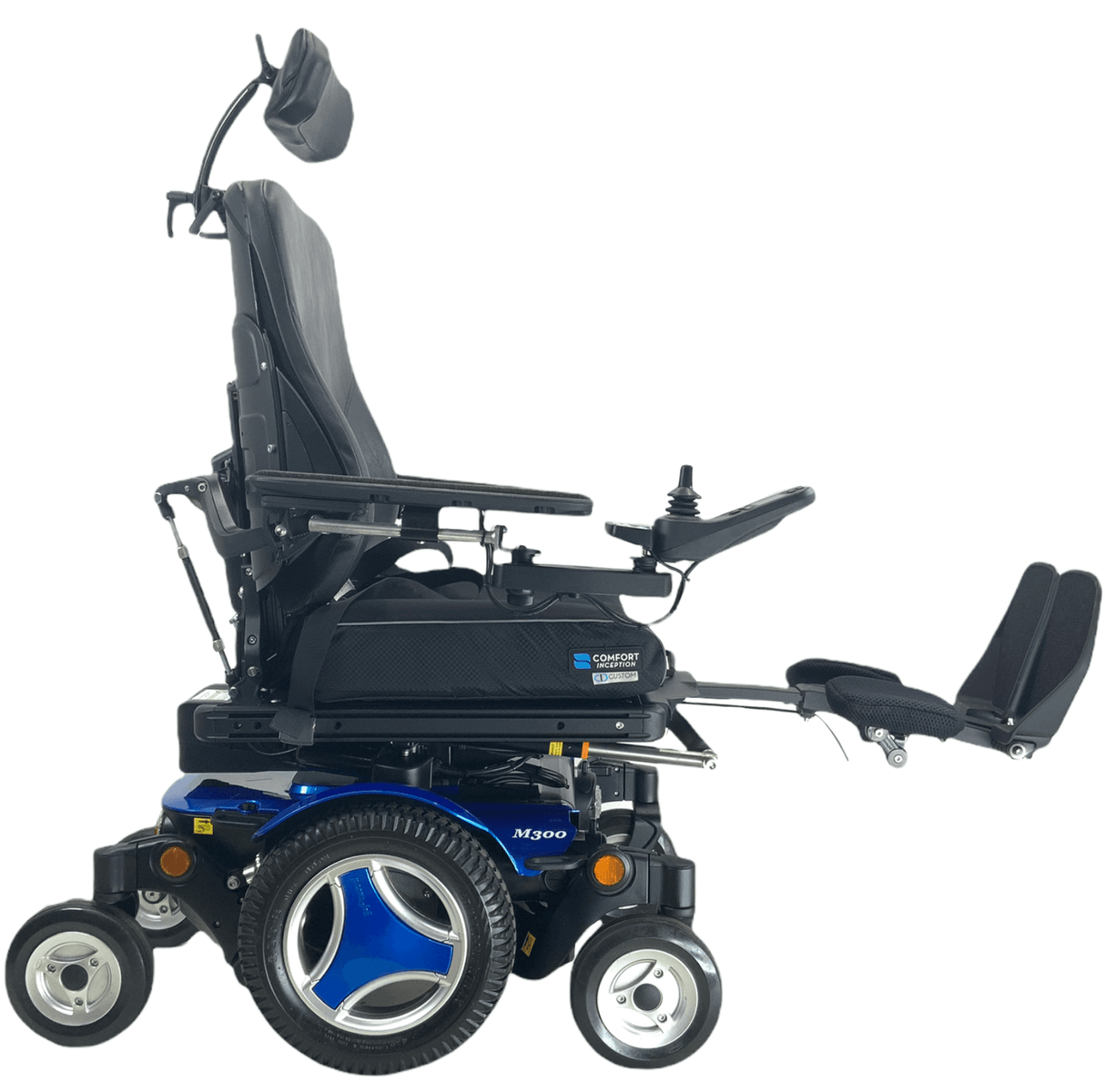Permobil M300 Rehab Power Wheelchair | 18 x 18 Seat | Seat Elevate, Tilt, Recline, Power Legs | 90% Savings!-Mobility Equipment for Less