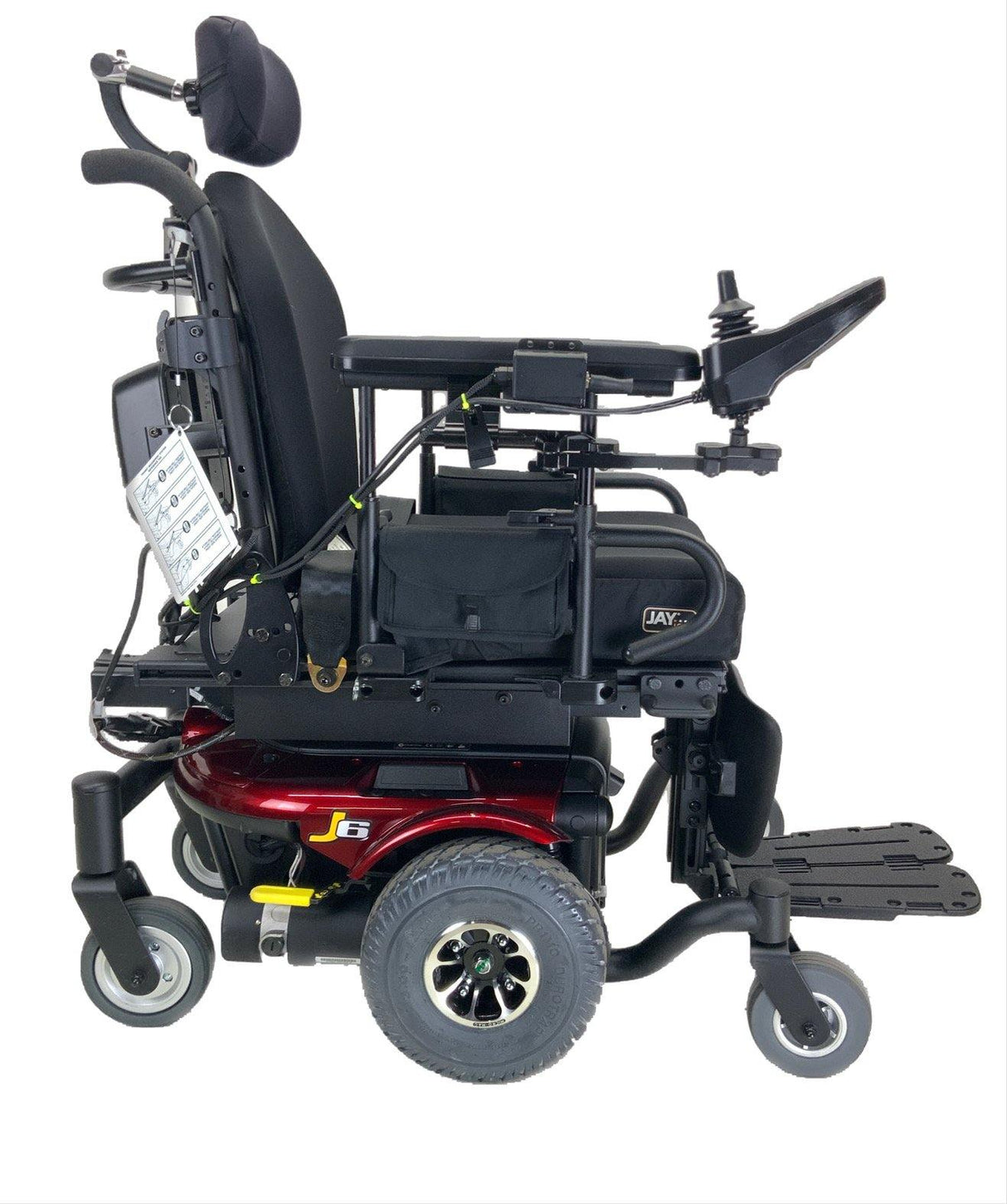 Pride Mobility Jazzy J6 Rehab Power Chair | Power Tilt | 16 x 18 Seat |-Mobility Equipment for Less