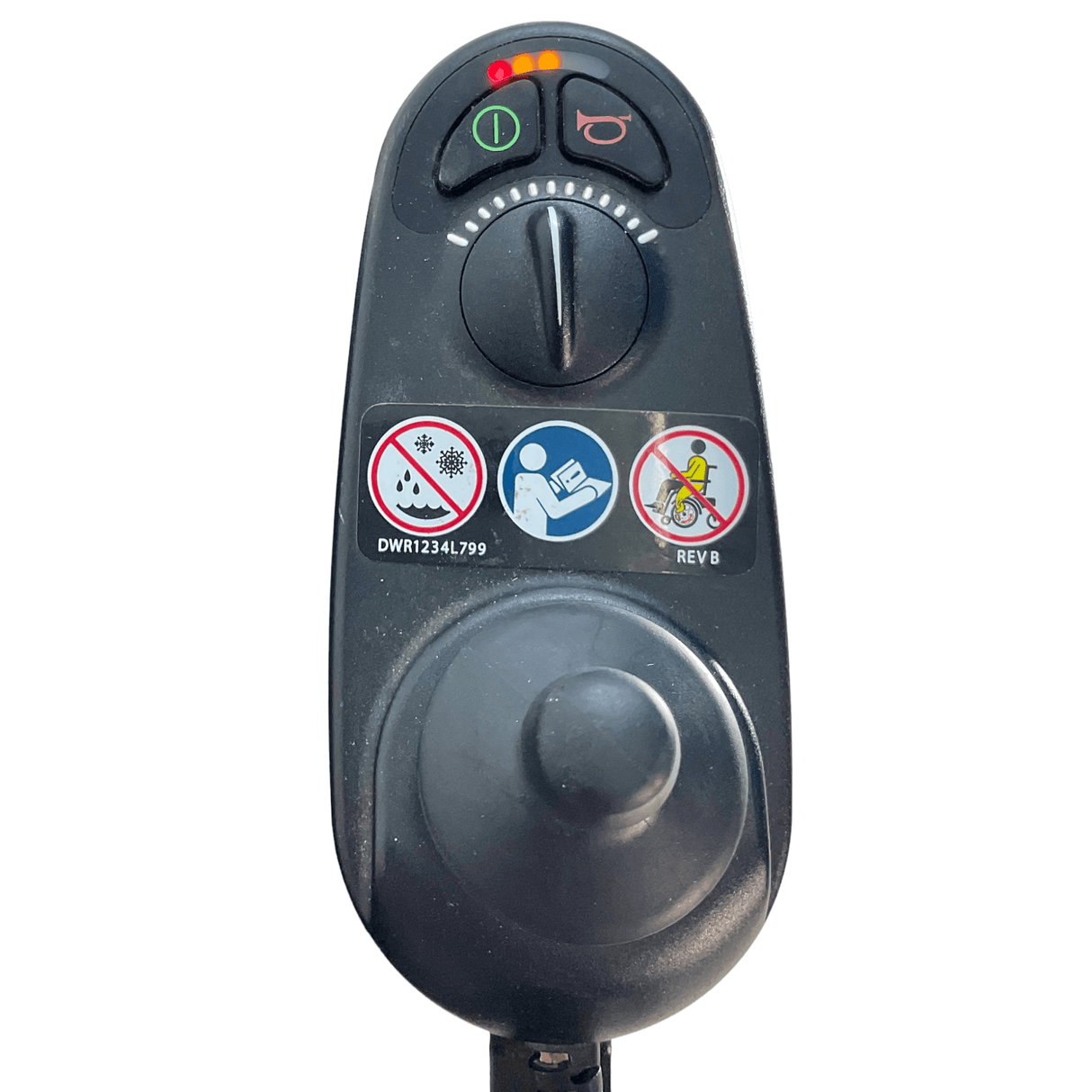 Pride Mobility Jazzy Select Power Chair | 18 x 20 Seat | Seat Pan Style Seat W/ Cushion | Red Shroud - Mobility Equipment for Less