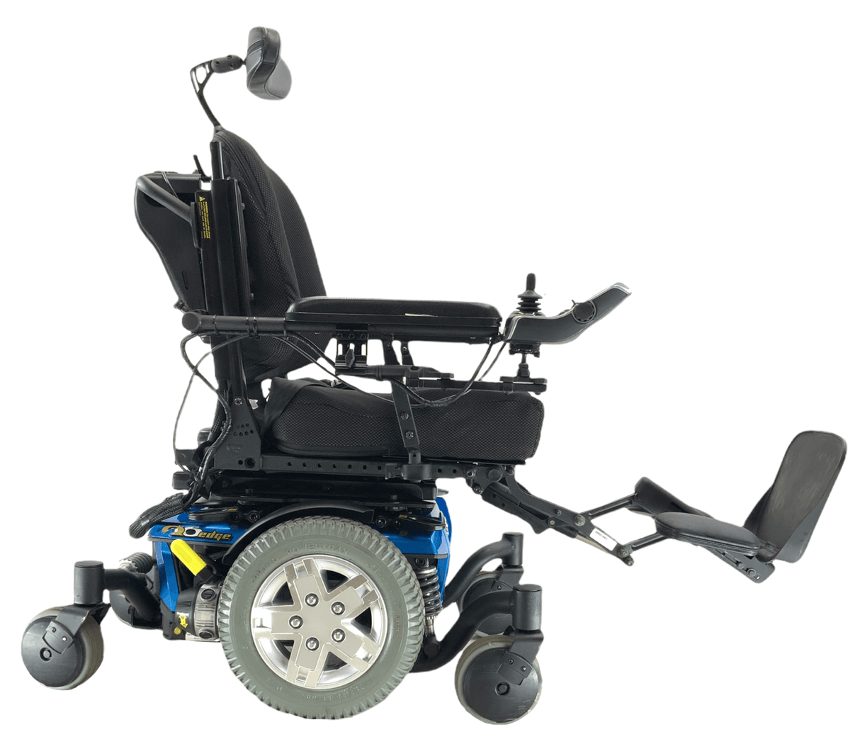 Pride Mobility Quantum Q6 Edge Rehab Power Chair | 17 x 18 Seat | Tilt, Recline, Power Legs-Mobility Equipment for Less