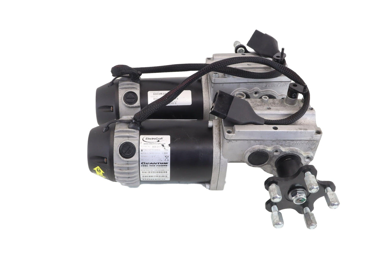 Pride Quantum Q6 Edge, Edge x, Rival Power Chair Motors | MOT131092-06 | MOT131093-06 | 49793501201 | Left & Right-Mobility Equipment for Less