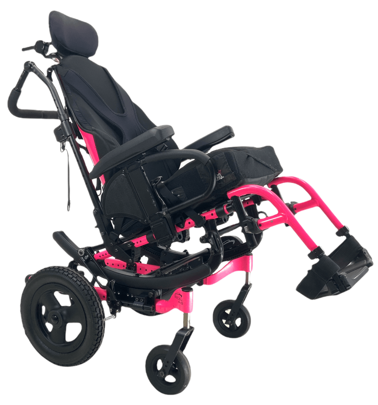 Quickie Iris Tilt-In-Space Manual Wheelchair | 15 x 17 Seat | Transit Kit, Push Handles, Seat Belt | 57% Savings!-Mobility Equipment for Less