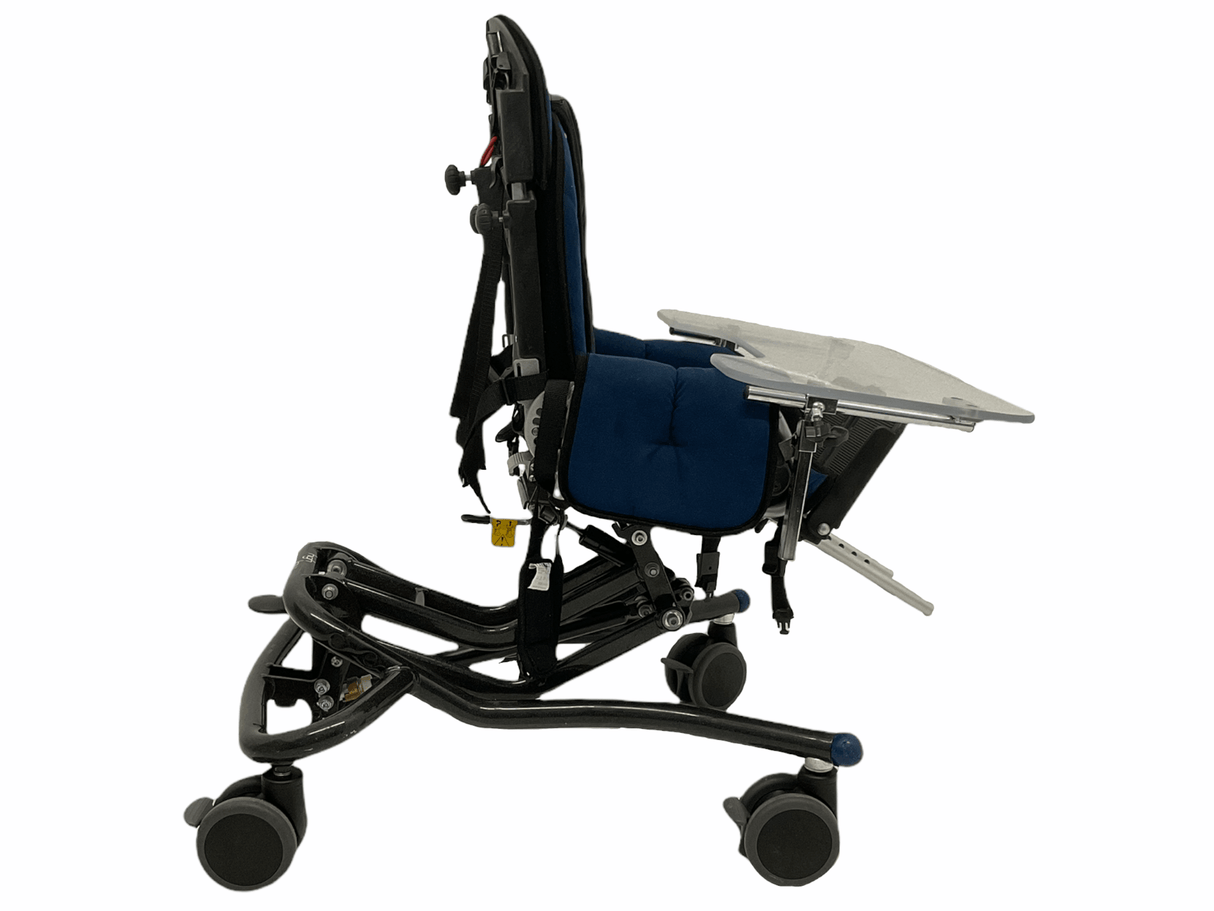 R82 High-Low X Frame Pediatric Chair | Height Adjustable | Seat Tilt | Activity Tray-Mobility Equipment for Less
