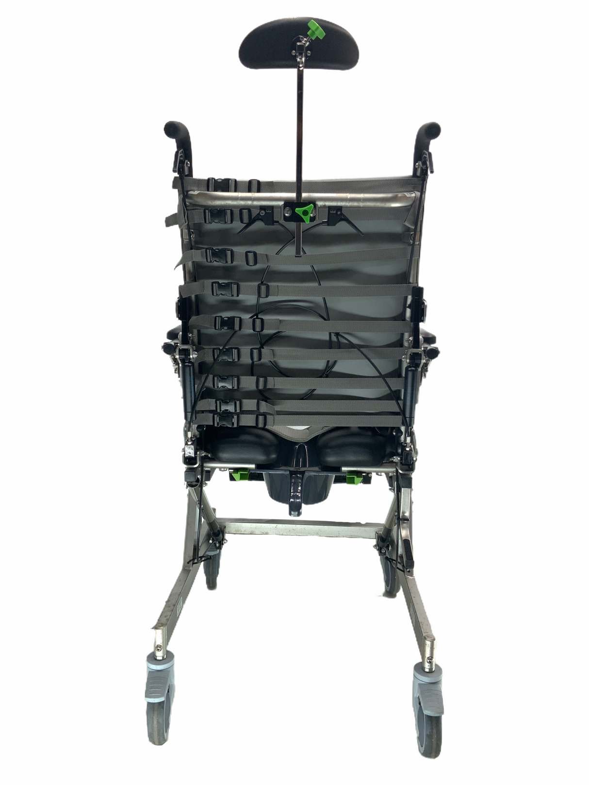 Raz AT Commode Shower Chair | 22" x 19" Seat | Tilt, Recline, Elevating Legs-Mobility Equipment for Less