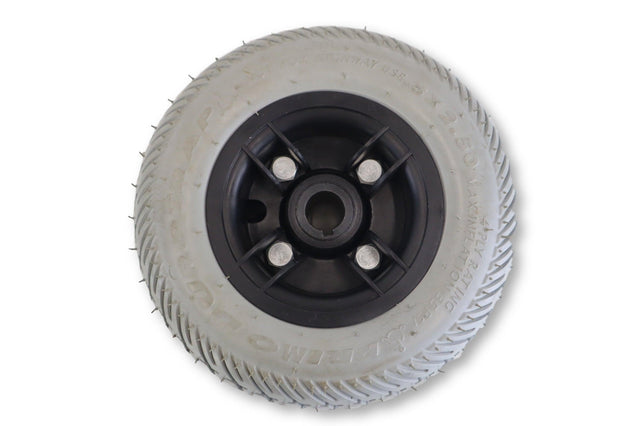 Rear Drive Wheel Assembly for Pride Go-Go Ultra, Sonic, Dart Mobility Scooters | Flat Free 8" x 2.50" Rims & Tires | WHLASMB1444-Mobility Equipment for Less