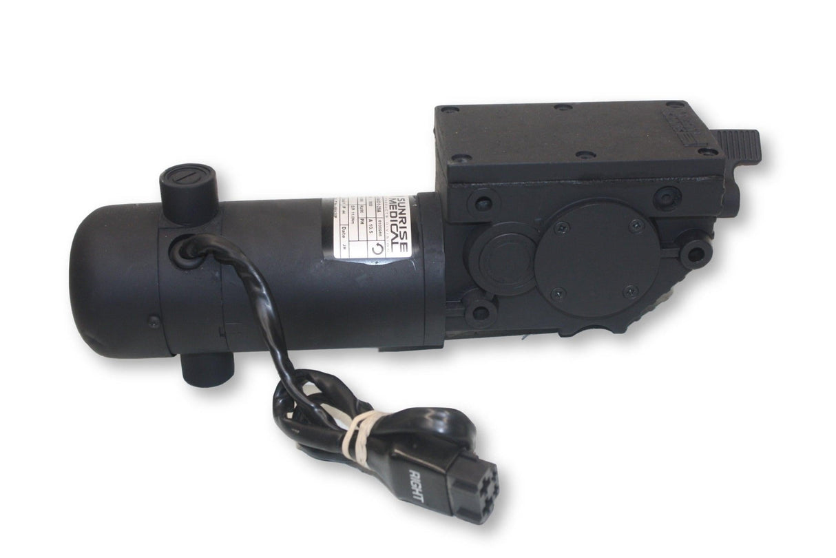 Replacement Left & Right Motor & Gearbox Assembly For Sunrise Medical Quickie Power Chairs | 499430P | 499431P | 451-50-154-G31-29B | 451-50-154-G31-29A-Mobility Equipment for Less