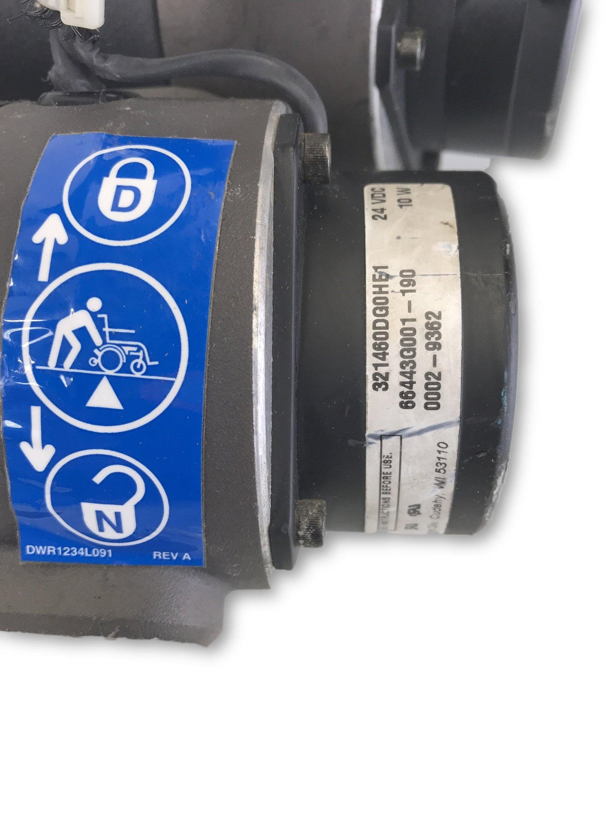 Replacement Left & Right Motors For Pride Mobility Quantum 600 Power Wheelchairs | DRVMOTR1240, DRVMOTR1241-Mobility Equipment for Less