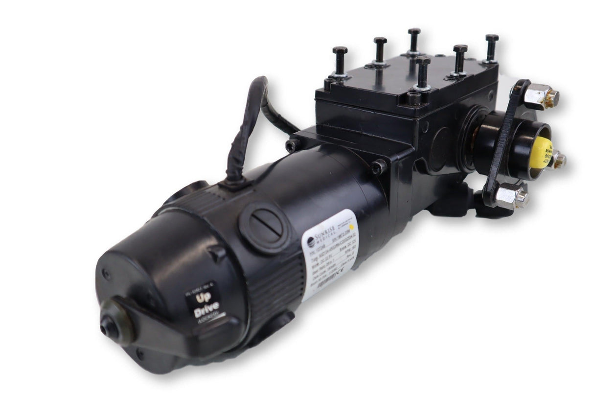 Replacement Motor & Gearbox For Mid-Wheel Drive Sunrise Medical Quickie Pulse 6 & Quickie QM-710 | 107247 | 107248 | 112282-Mobility Equipment for Less