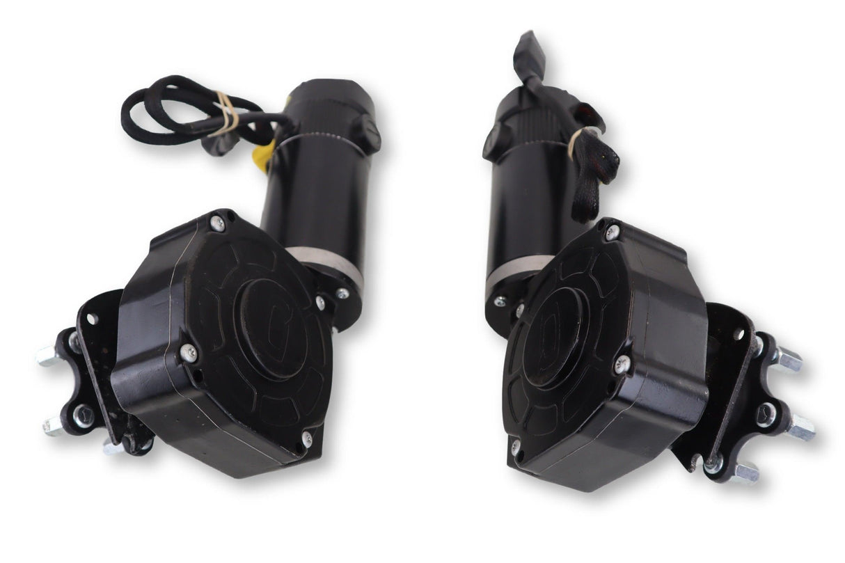 front view of a pair of motors for the Quantum Q6 Edge 2, 2.0x, and 3