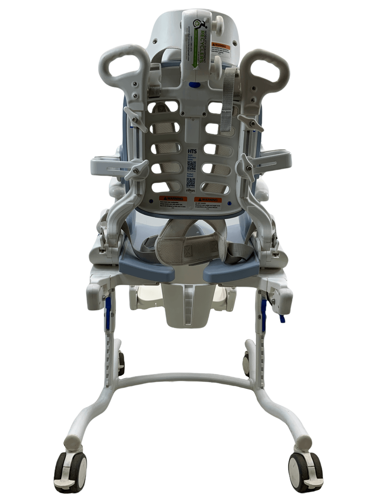 Rifton Z122 Medium Tilt-in-Space HTS Hygiene & Adaptive Toilet System | 3 In 1 Commode Transport Chair | 48% Savings!-Mobility Equipment for Less