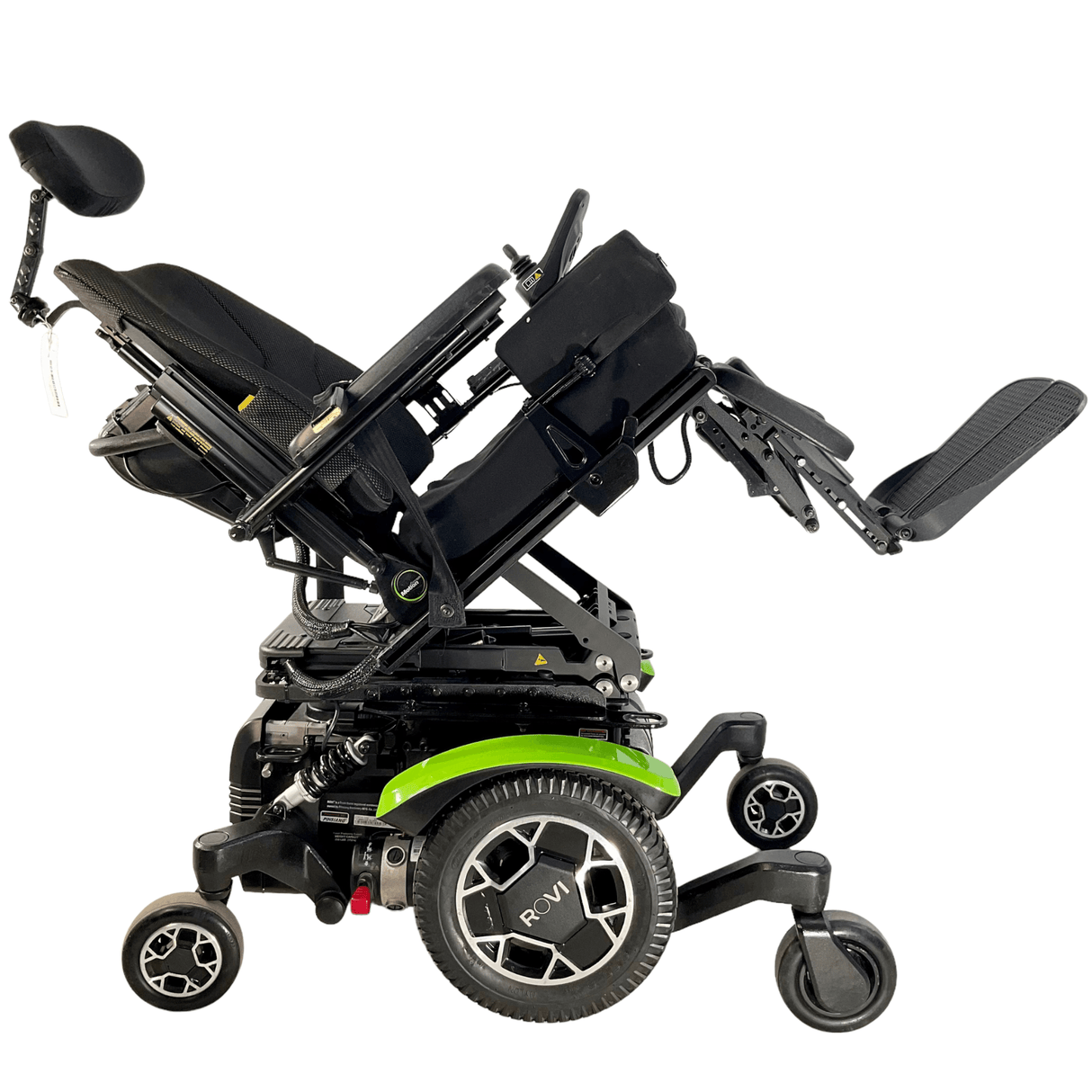 Rovi X3 Rehab Power Chair | 18" x 18" Seat | Attendant Control, Seat Elevate
