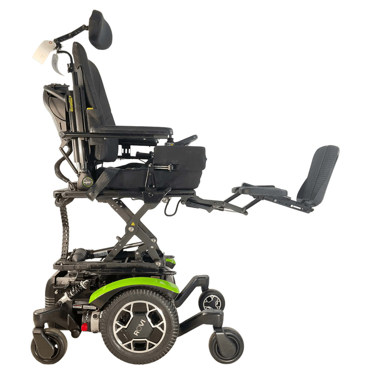 Rovi X3 Rehab Power Chair | 18" x 18" Seat | Attendant Control, Seat Elevate