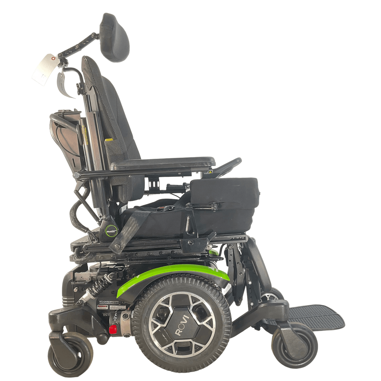 Rovi X3 Rehab Power Chair | 18" x 18" Seat | Attendant Control, Seat Elevate