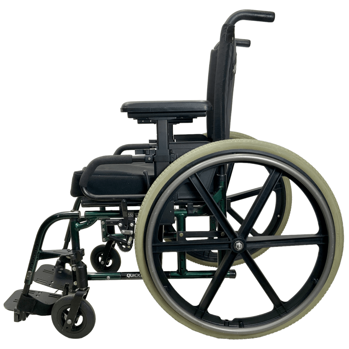 Sunrise Medical Quickie 2 Manual Wheelchair | 17.5 x 16 inch Seat | Swing-Away Leg Rests, Removable Armrests - Mobility Equipment for Less