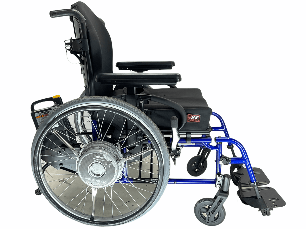 Sunrise Medical Quickie 2 Power Assist Manual Wheelchair | Xtender Power Assist-Mobility Equipment for Less