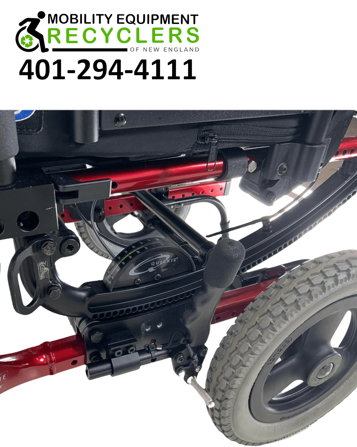 Sunrise Medical Quickie Iris | Tilt-In-Space Manual Wheelchair | 17" x 17" | Transit Kit | Contoured Backrest | Adjustable Headrest-Mobility Equipment for Less