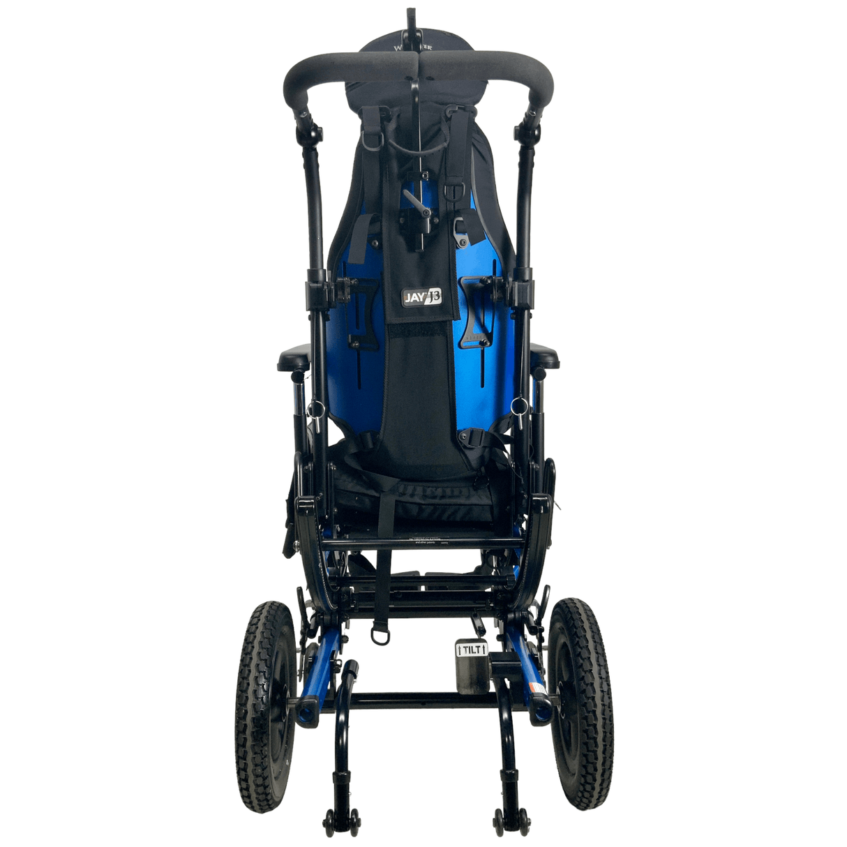 Sunrise Medical Quickie Iris Tilt-In-Space Manual Wheelchair | 14 x 17 Seat | Height Adjustable Armrest, Reclining Backrest - Mobility Equipment for Less