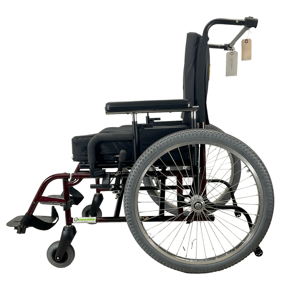 Sunrise Medical Quickie M6 Bariatric Wheelchair | 24 x 21 Seat | Quick Release Wheels - Mobility Equipment for Less