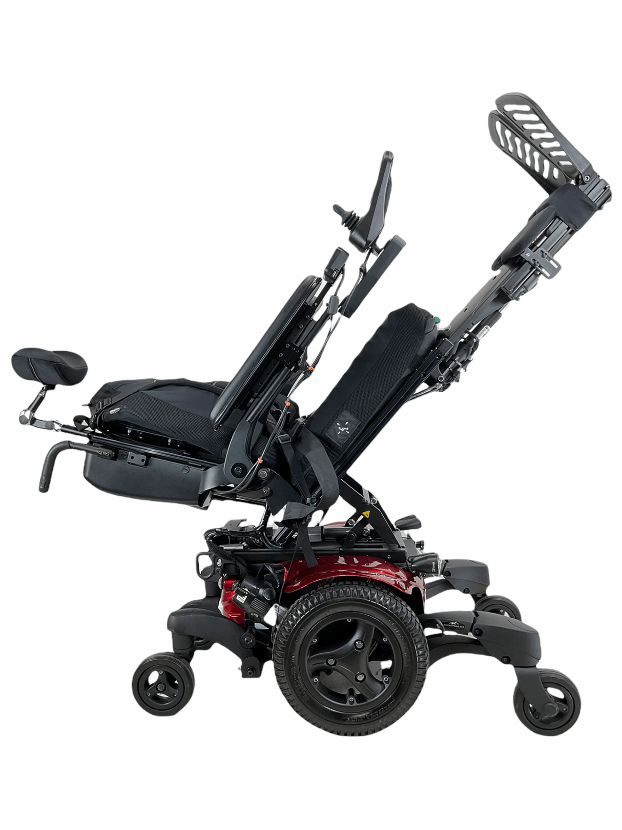 Sunrise Medical Quickie QM-710 Rehab Power Chair | Tilt, Recline, Power Legs | 17" x 16" Seat