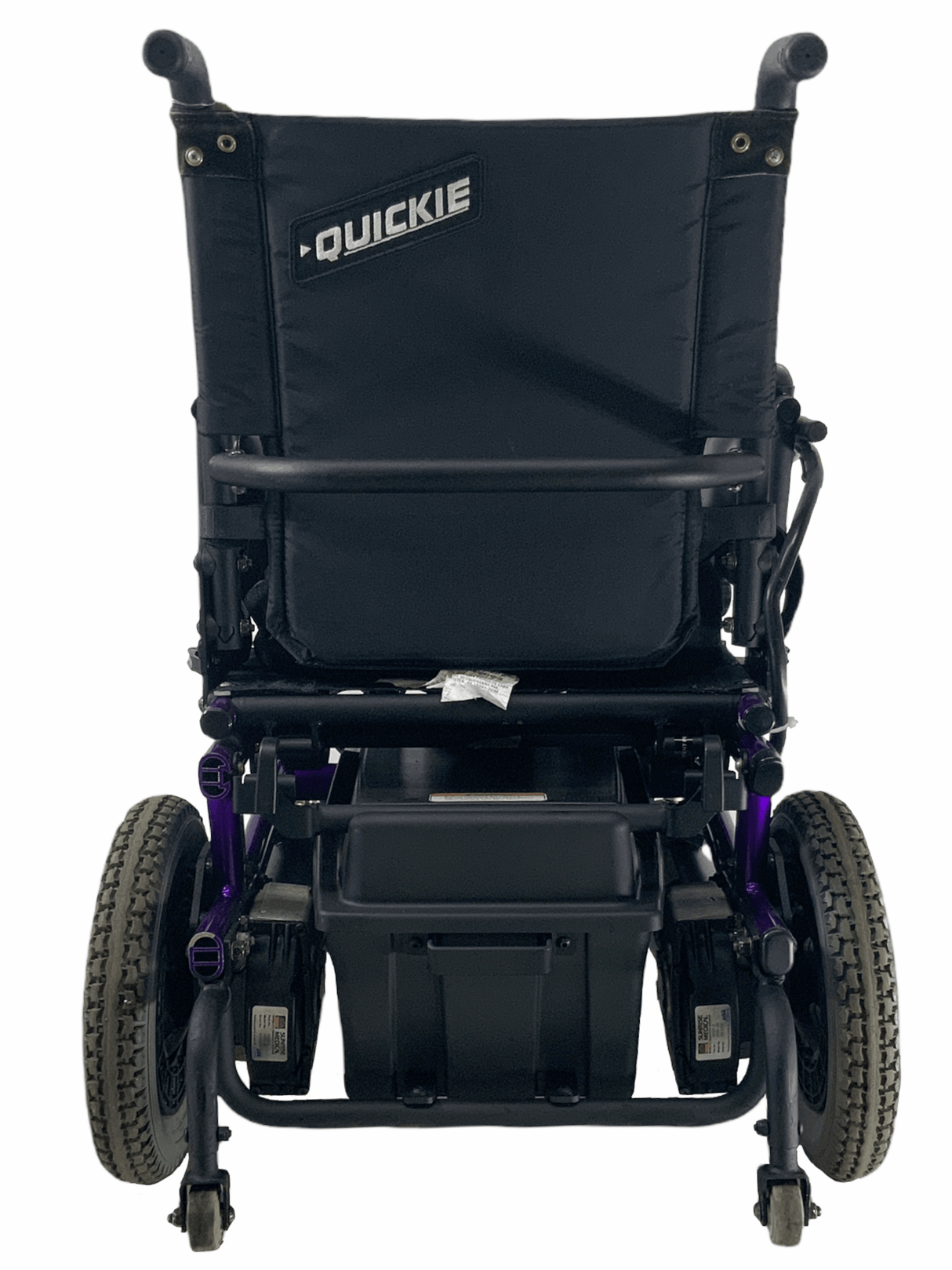 Sunrise Medical Quickie S-525 Standard Power Chair | 18" x 18" Seat | Thigh Supports, Push Handles-Mobility Equipment for Less