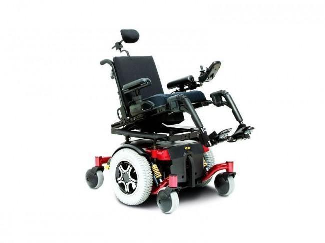 Pride Quantum 6000z Electric Power Wheelchair, Tilt, Recline - Mobility Equipment for Less