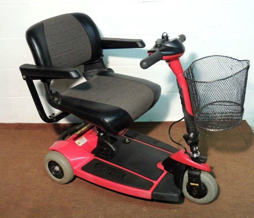 Pride Sonic SC52 Electric Scooter (Red) - Mobility Equipment for Less