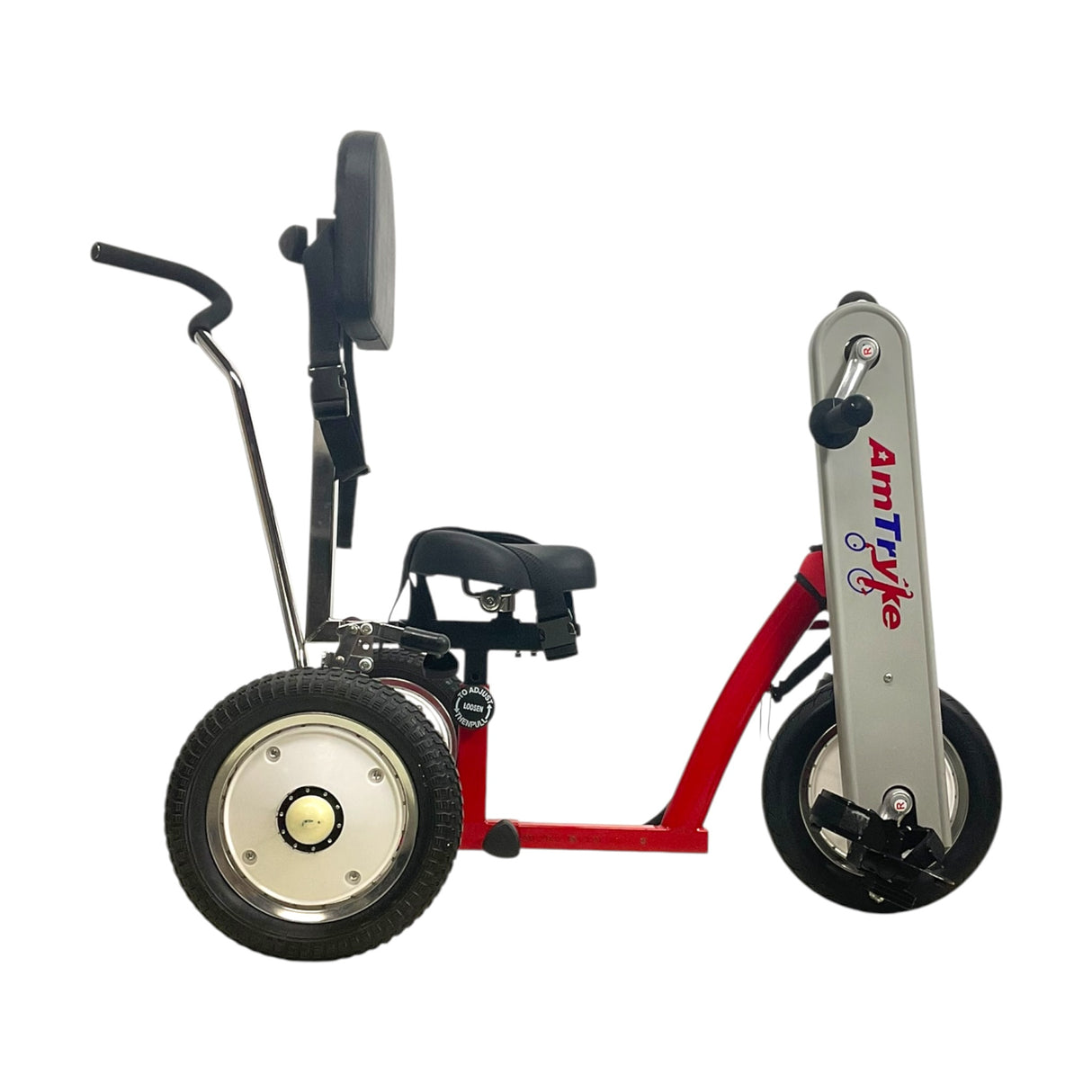 Side View of Amtryke AM12S Adaptive Tricycle