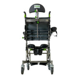 Back View of RAZ-AT Attendant Tilt Shower Chair/Commode
