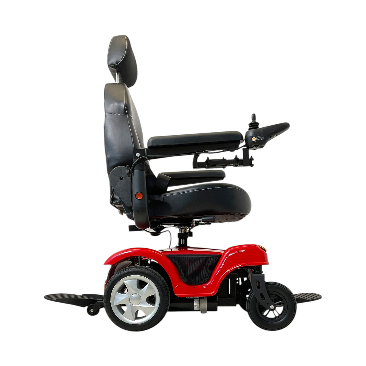 Right Side View of Merits P312 Dualer TurnAbout Power Chair (RWD)