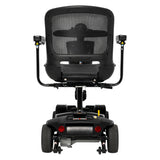 Back View of Black Pride Go Go Elite Traveller 2 Platinum Mobility Scooter