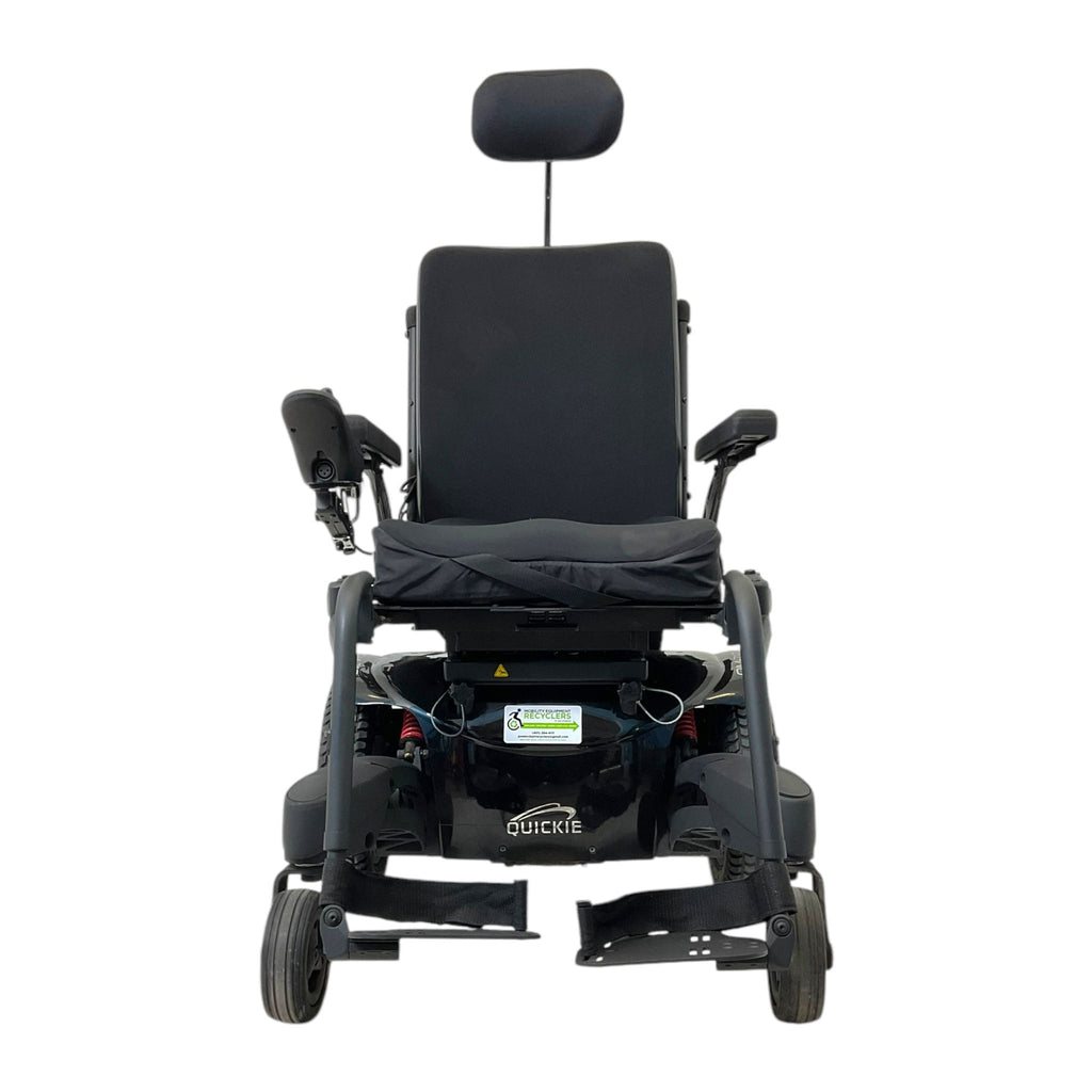 Front View of Quickie QM-710 Power Chair