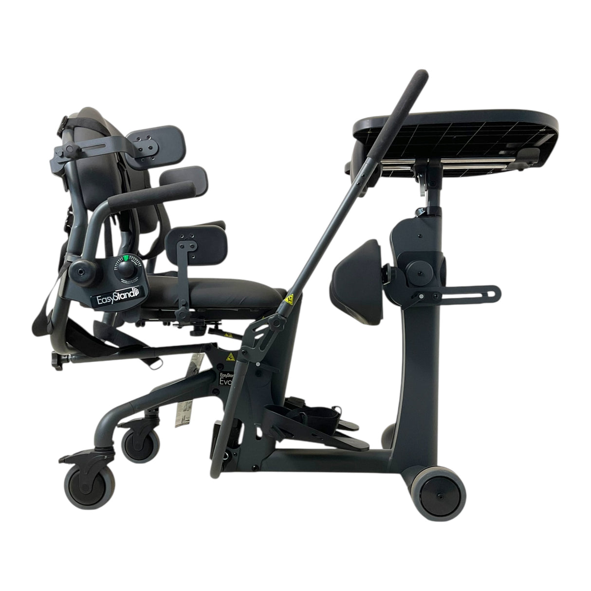 Right Side View of EasyStand Evolv Large Standing Frame (Sitting)