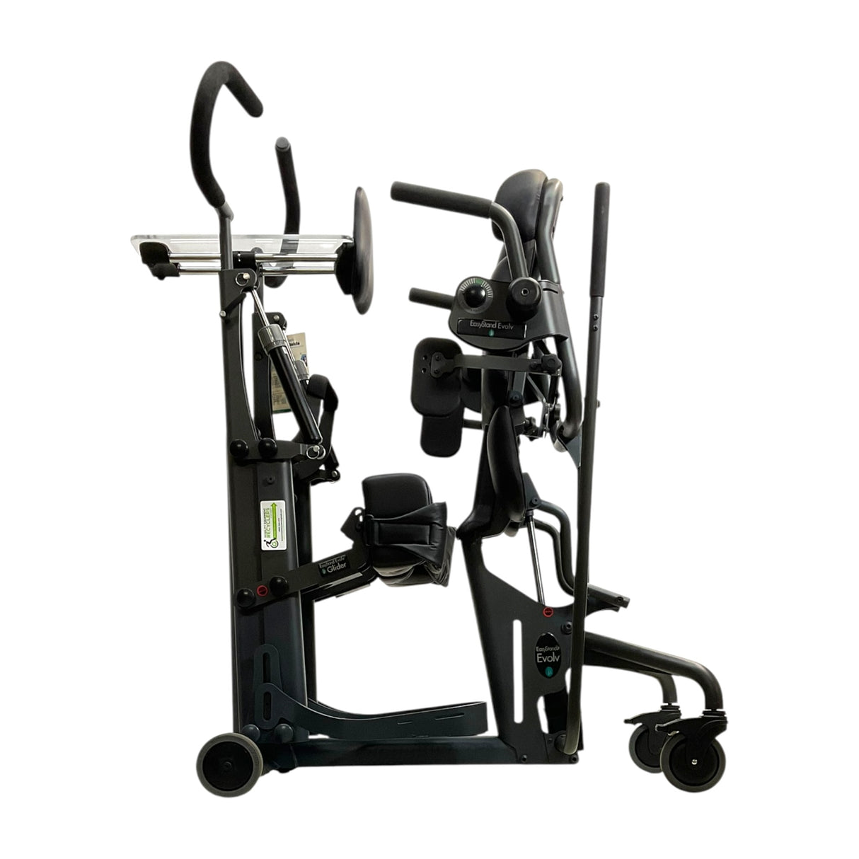 Left Side View of EasyStand Glider Large Standing Frame
