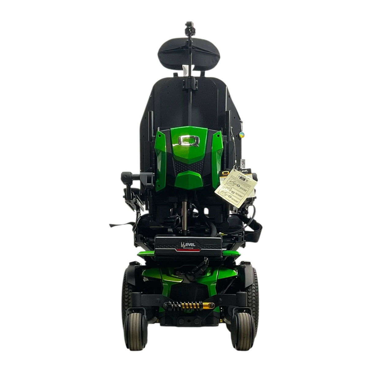 Back View of Pride Quantum Q6 Edge 3 Rehab Power Wheelchair