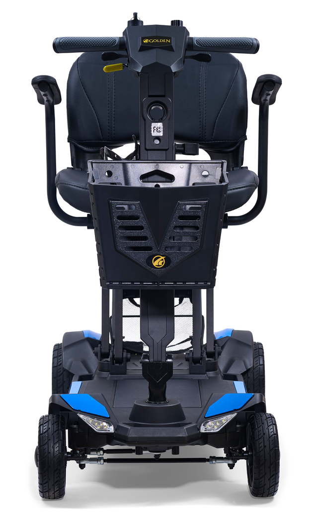 New Golden Technologies Buzzaround Carry On 4-Wheel Folding Mobility Scooter | Max Speed 3.6 MPH | 300 LBS Weight Capacity