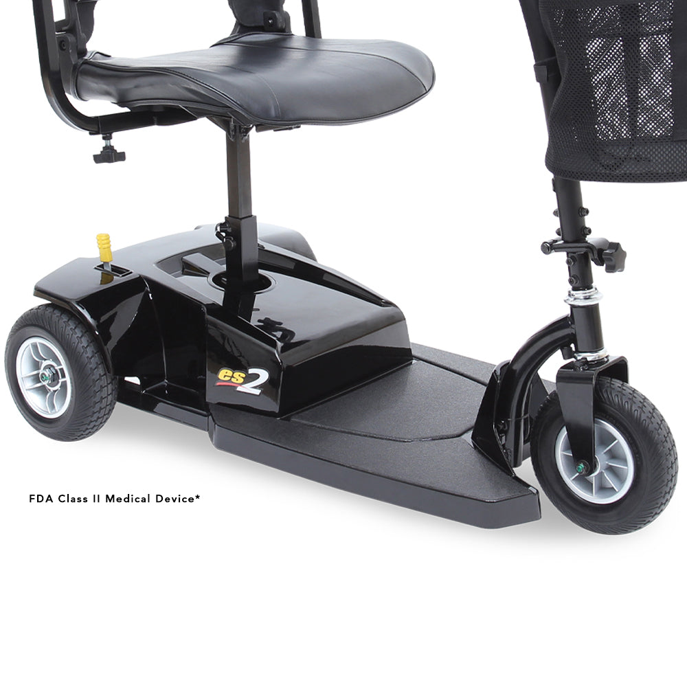 New Pride Mobility Go-Go ES2 3-Wheel Mobility Scooter | Max Speed 4 MPH | 250 LBS Weight Capacity-Mobility Equipment for Less