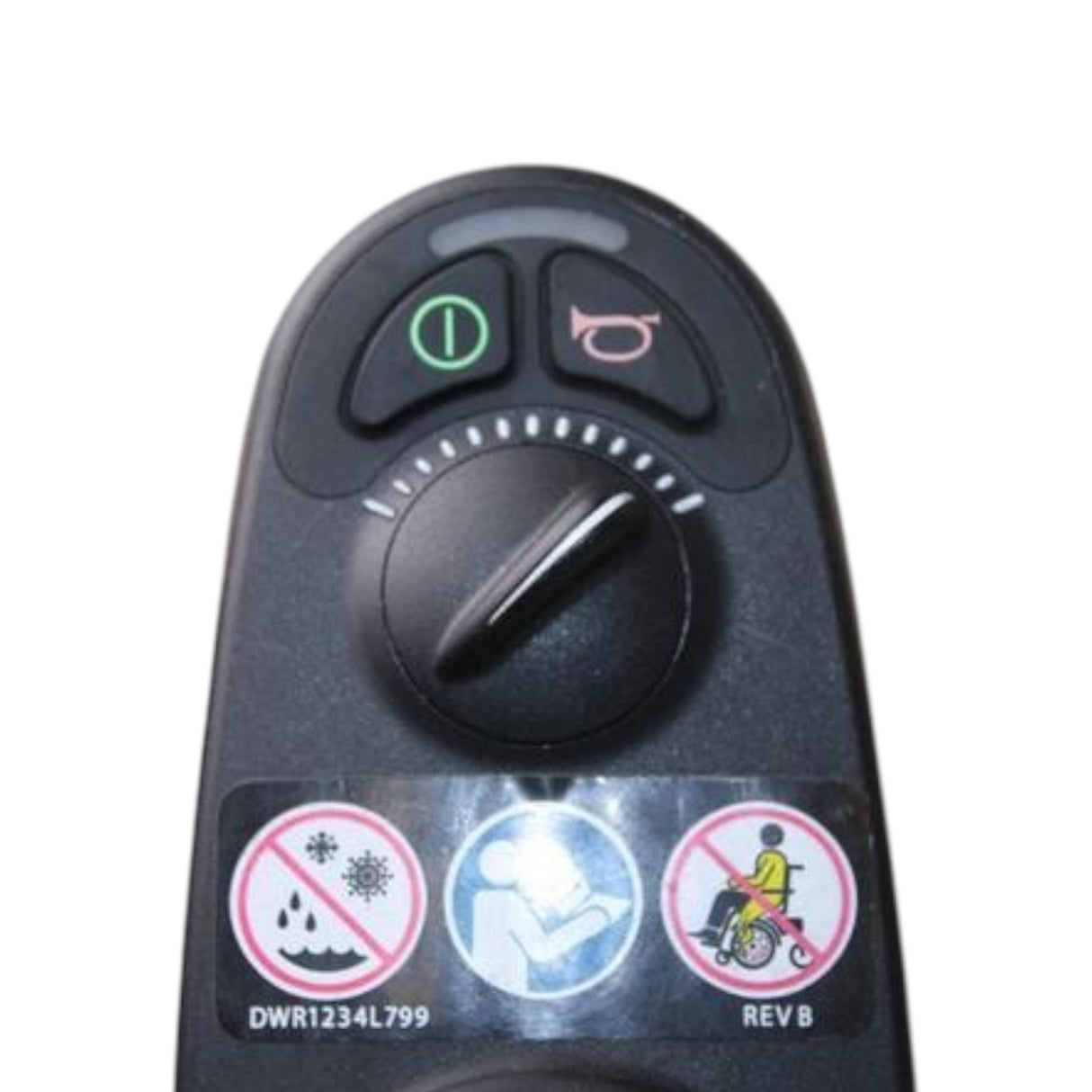 4-Prong Joystick Controller for Pride Mobility Jazzy Elite, Select, EVO 613, & More | Old Version Keypad