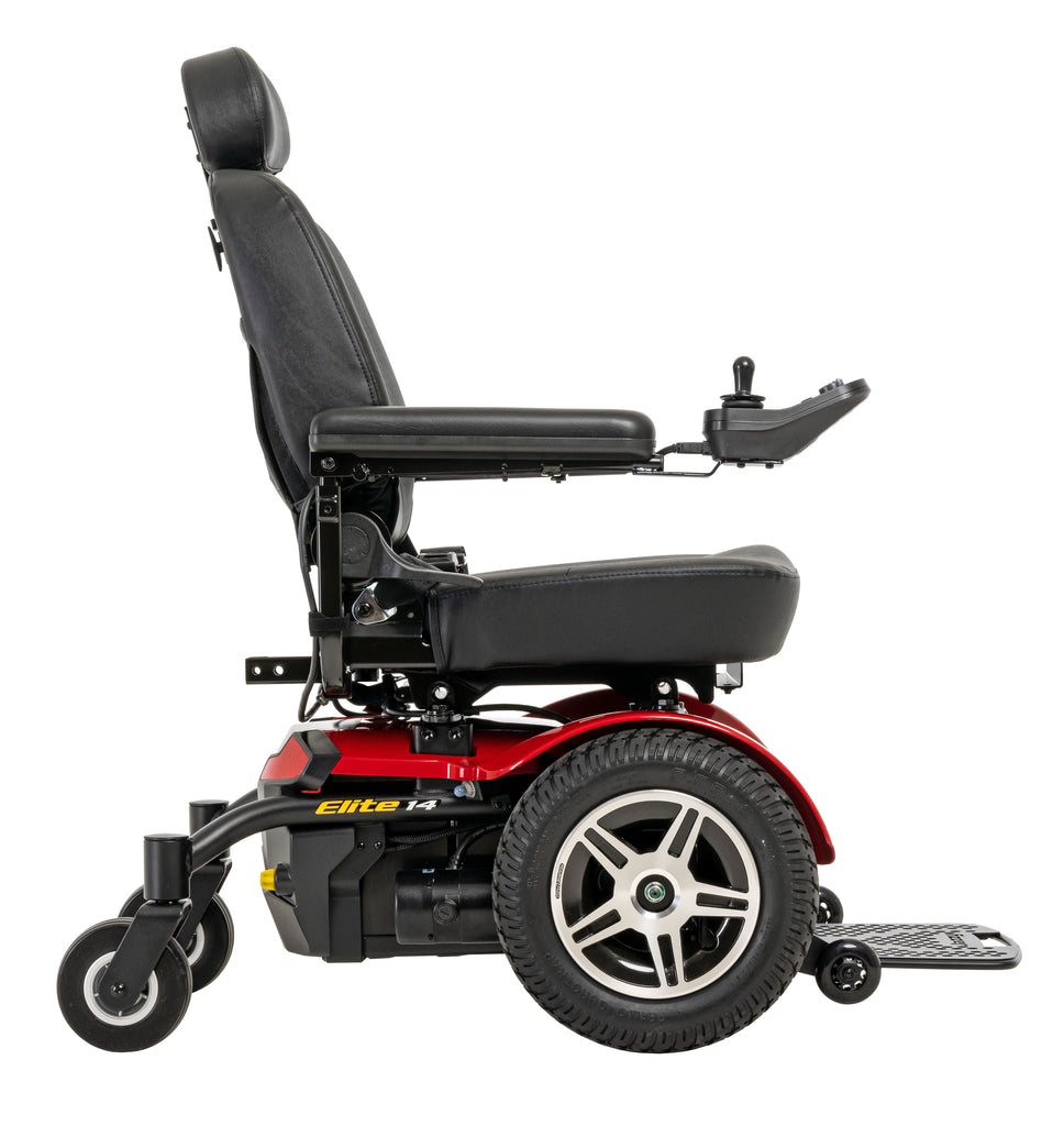 New Pride Mobility Jazzy Elite 14 Power Chair | 16" - 22"W x 16" - 22"D Seat-Mobility Equipment for Less