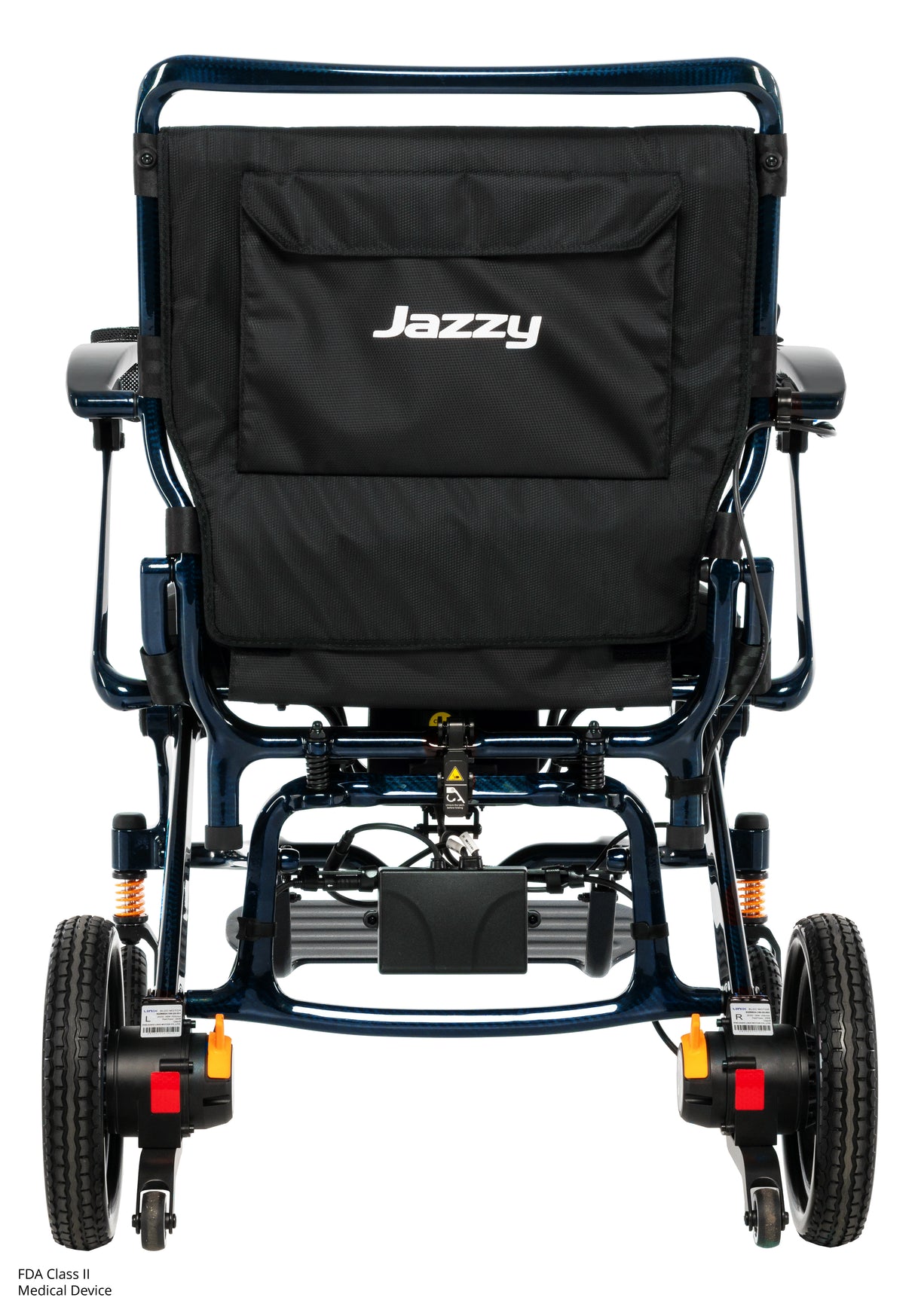 Back View of Jazzy Carbon HD Power Chair