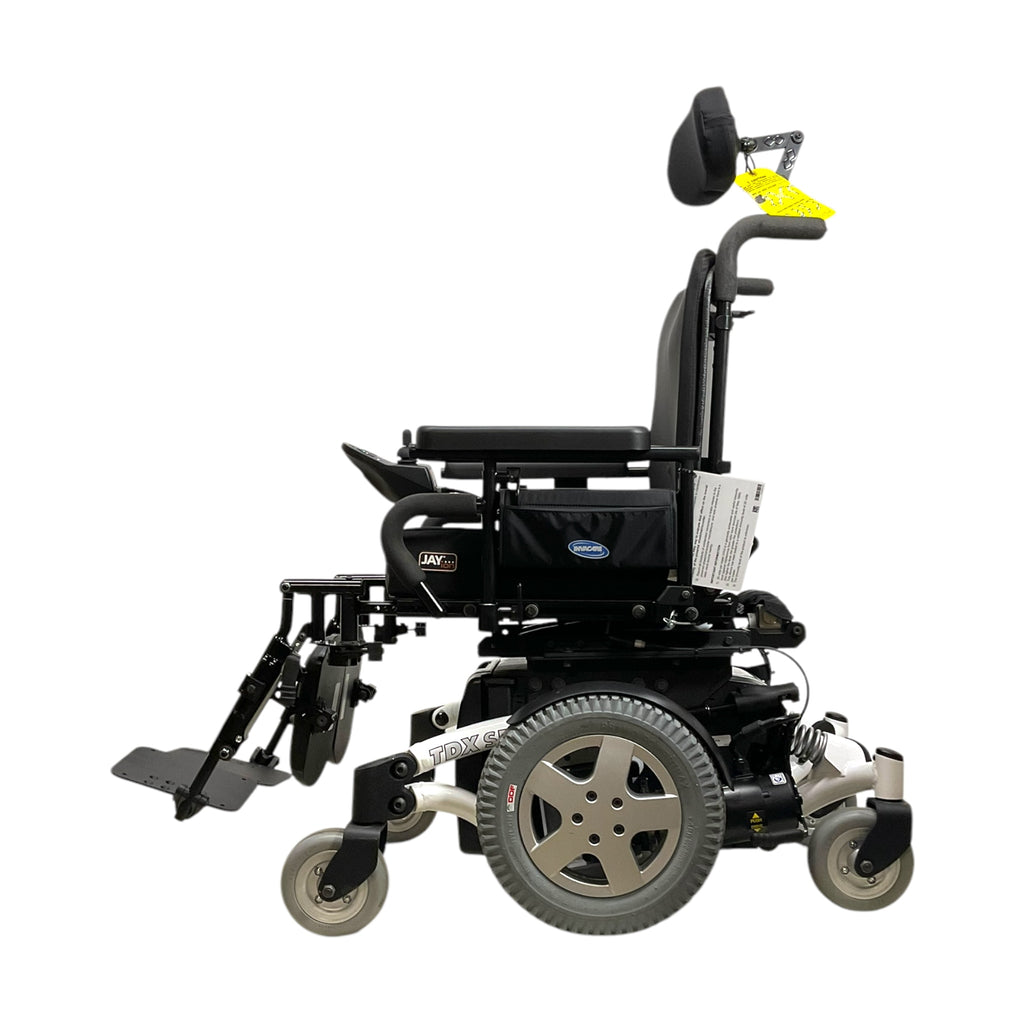 Left Side View of Invacare TDX SP Power Chair