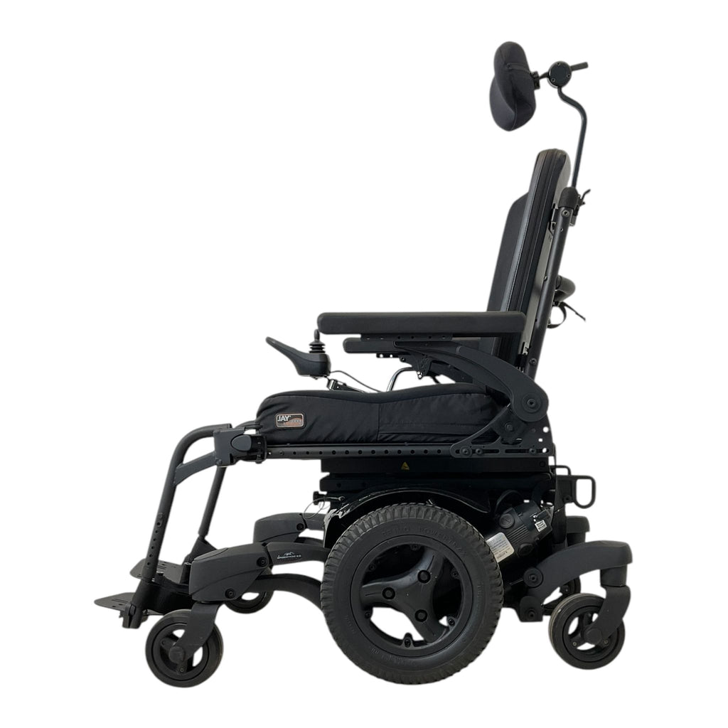 Left Side View of Quickie QM-710 Power Chair