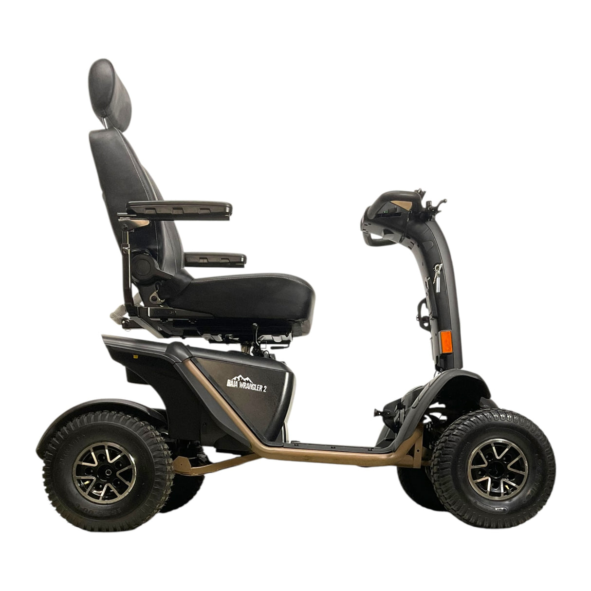 Right Side View of Pride Baja Wrangler 2 Scooter