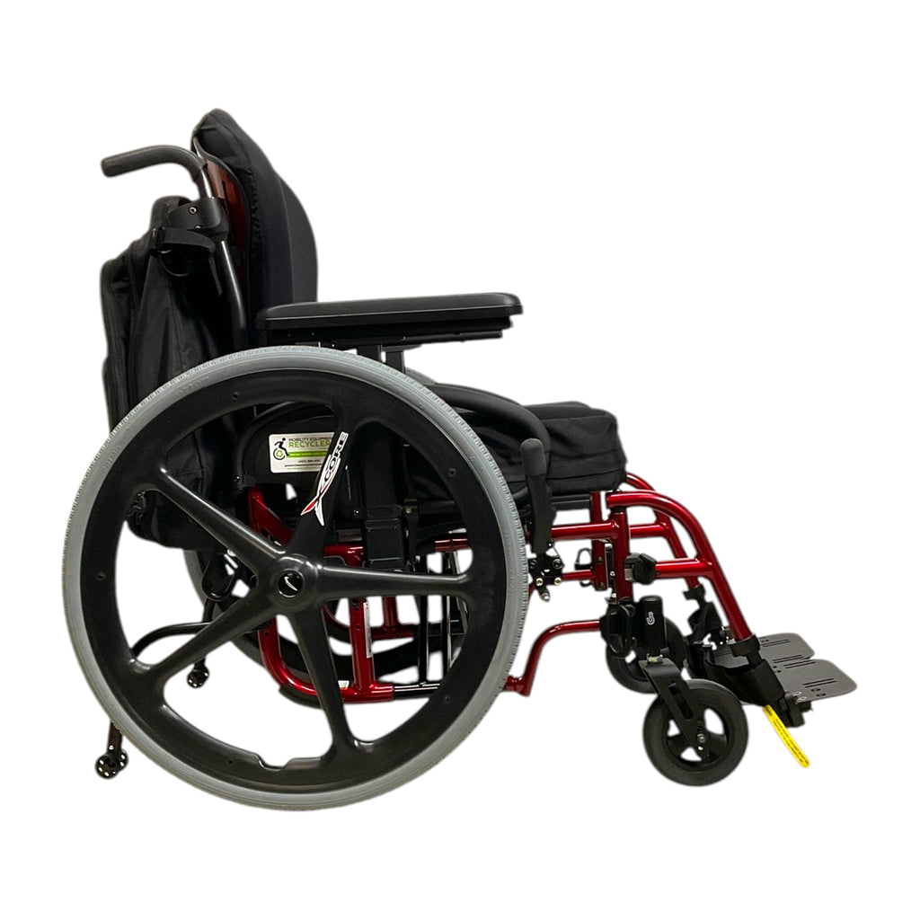 Right Side View of Quickie 2 Manual Wheelchair