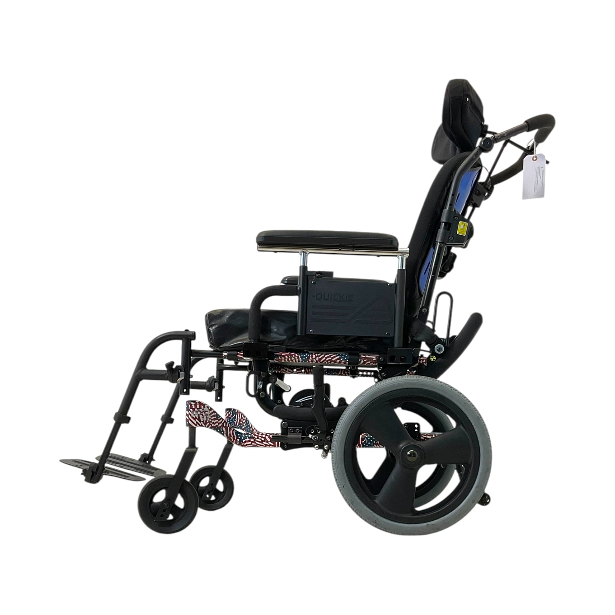 Quickie Iris Tilt-in-Space Manual Wheelchair | Swing-Away Leg