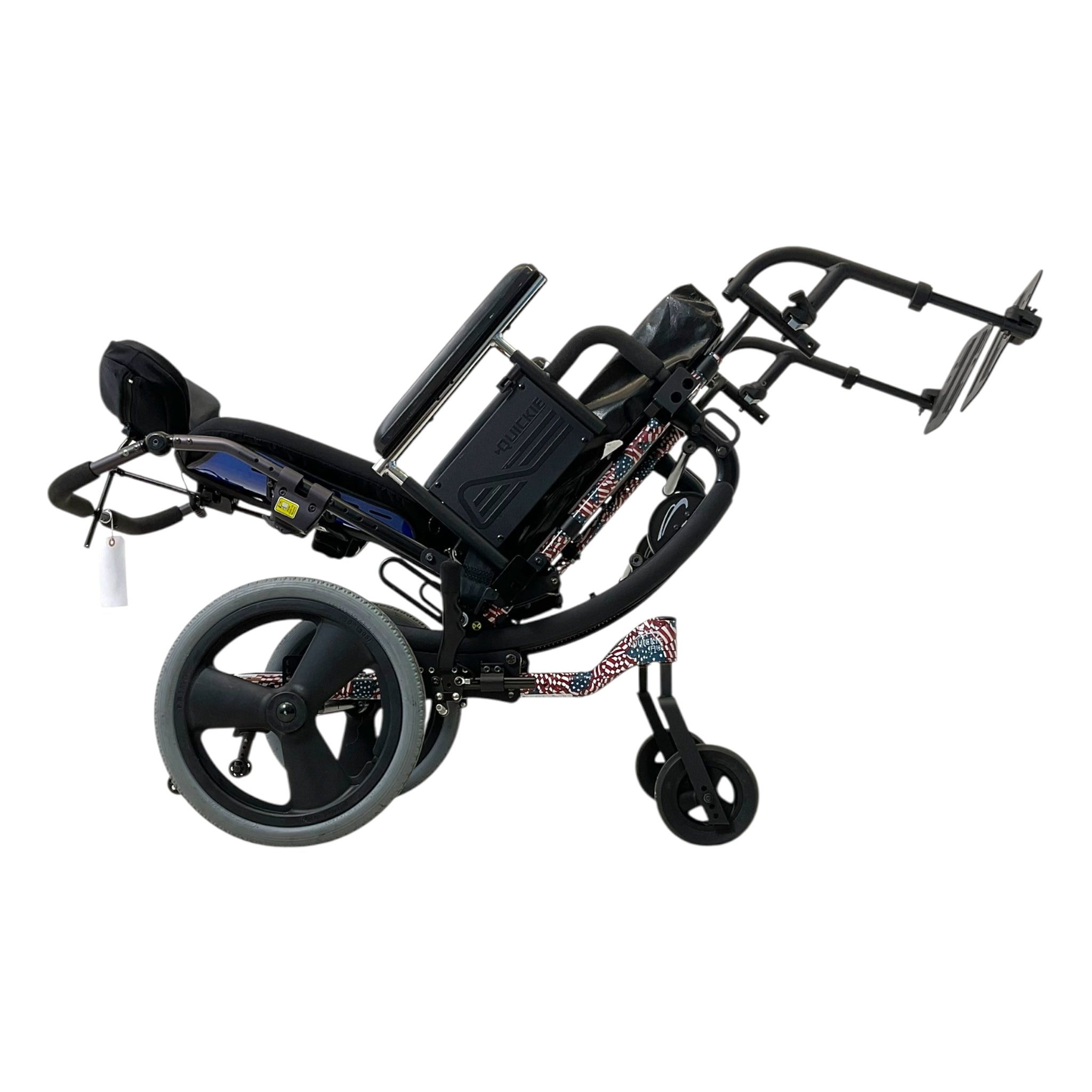Quickie Iris Tilt-in-Space Manual Wheelchair | Swing-Away Leg