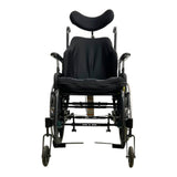 Front View of Sunrise Medical Quickie Iris Tilt-in-Space Wheelchair